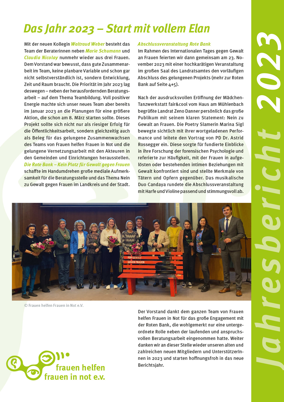 Jahresbericht 2023