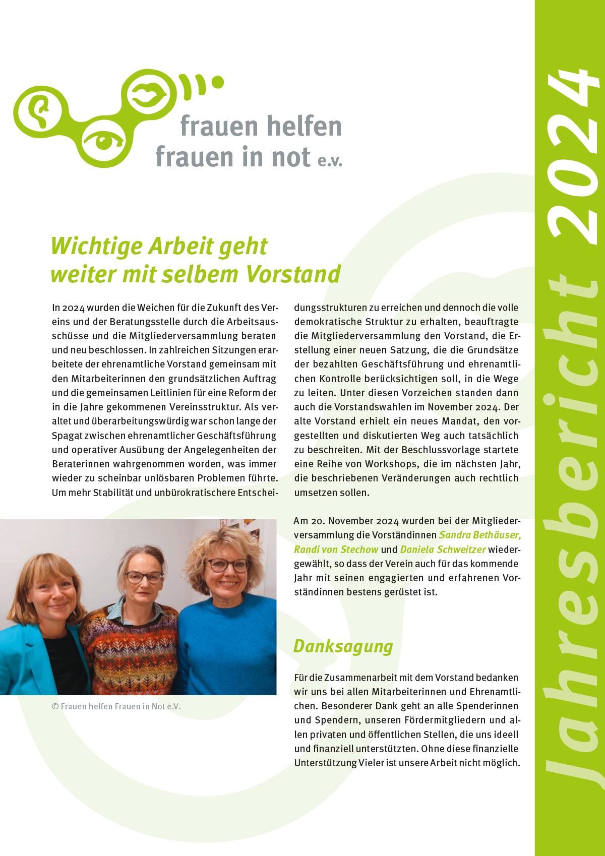 Jahresbericht 2024